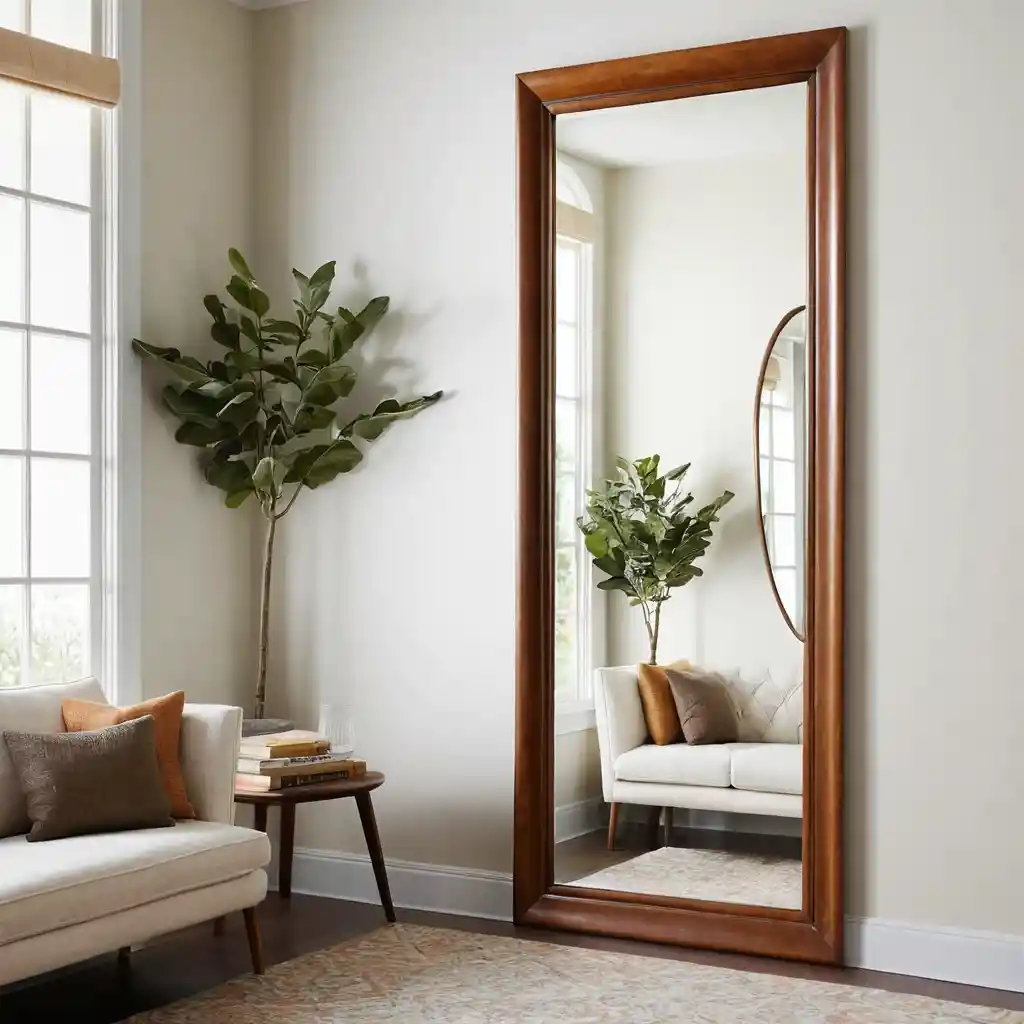 Corner Mirror for an Unexpected Twist