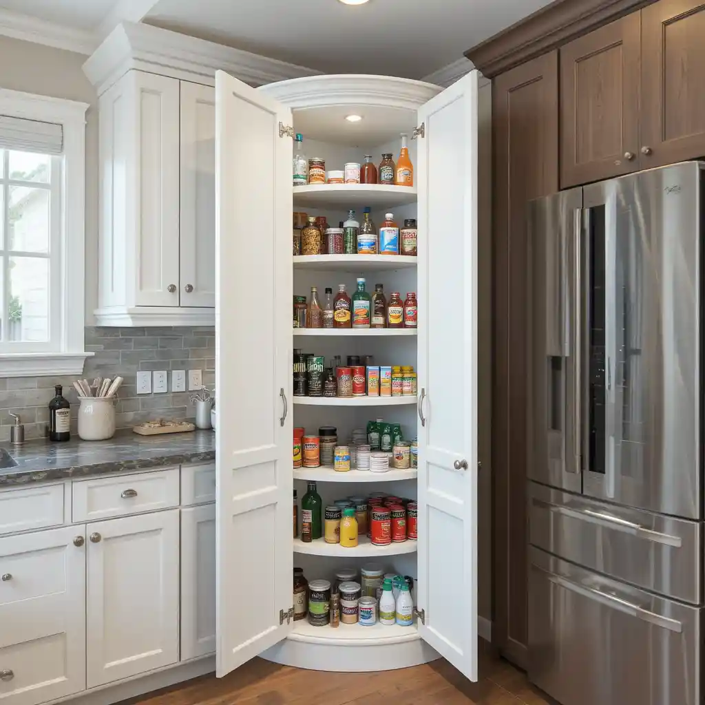 Corner Pantry Cabinet