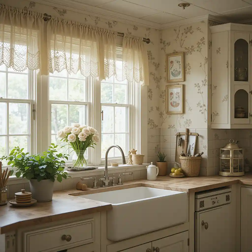 Cottage-style Curtains