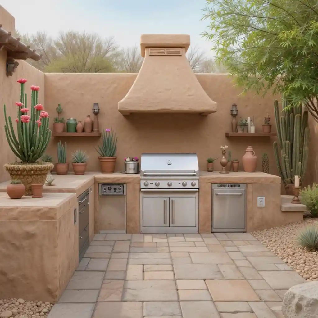 Desert Oasis Outdoor Kitchen