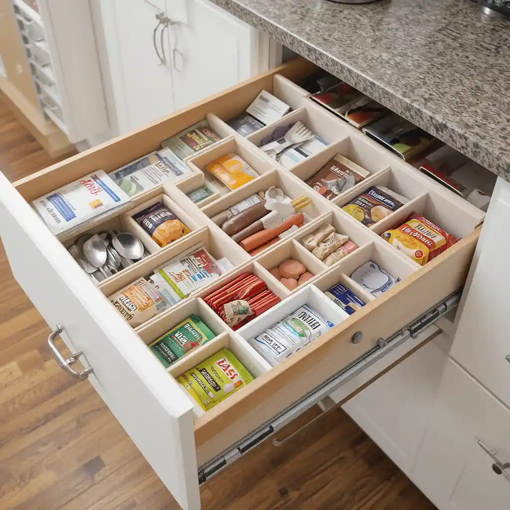 Drawer Dividers for Small Pantry Items