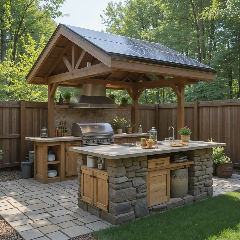 Eco-Friendly Solar Kitchen