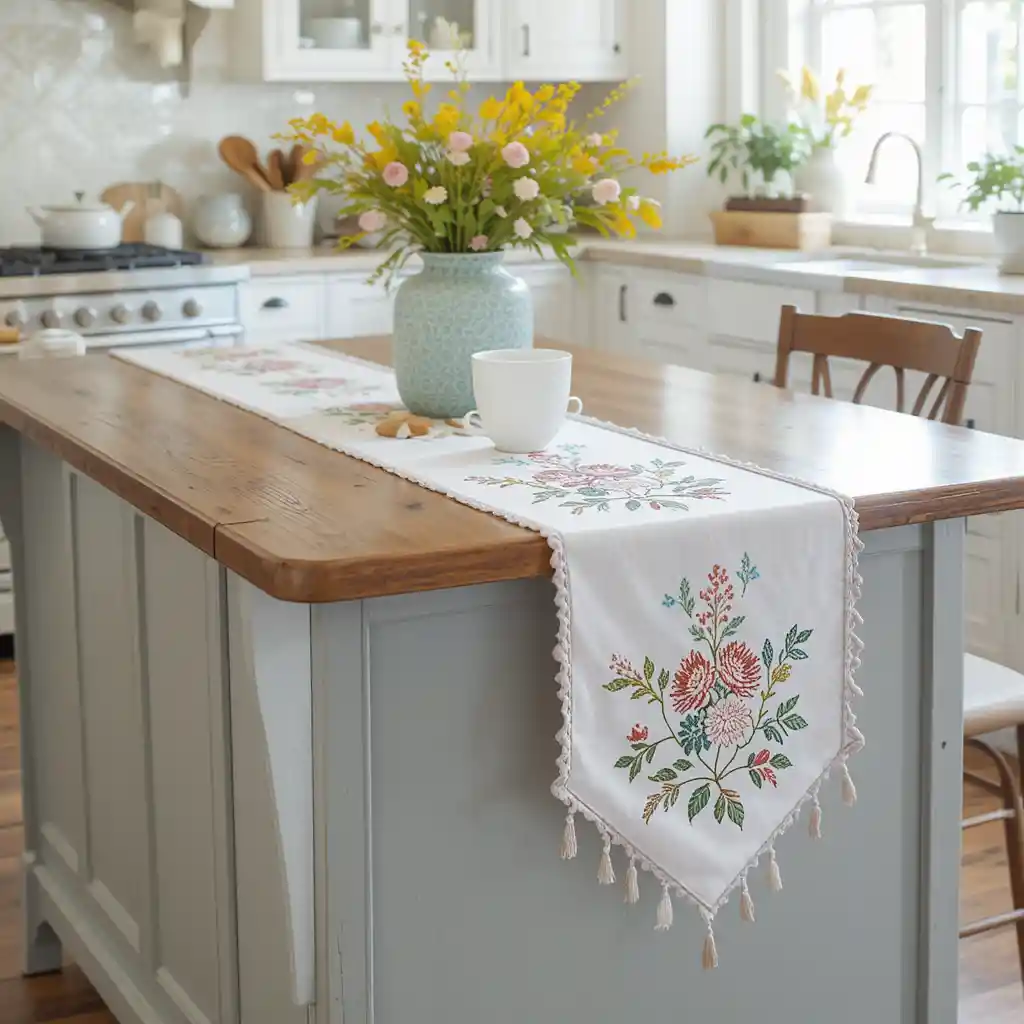 Embroidered Table Runners