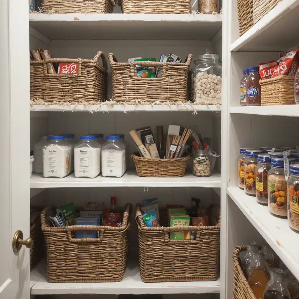 Farmhouse Baskets for Rustic Organization