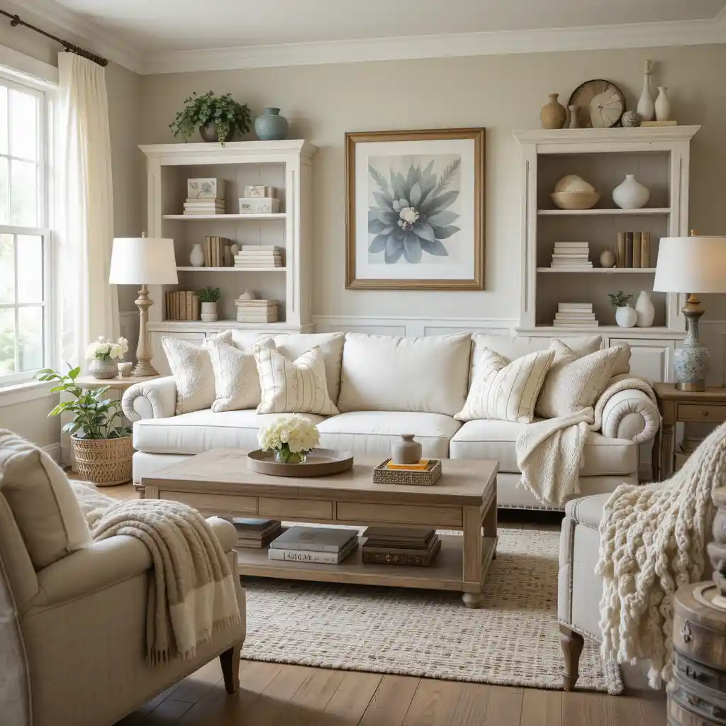 Farmhouse Fresh with Neutral Wood Tones
