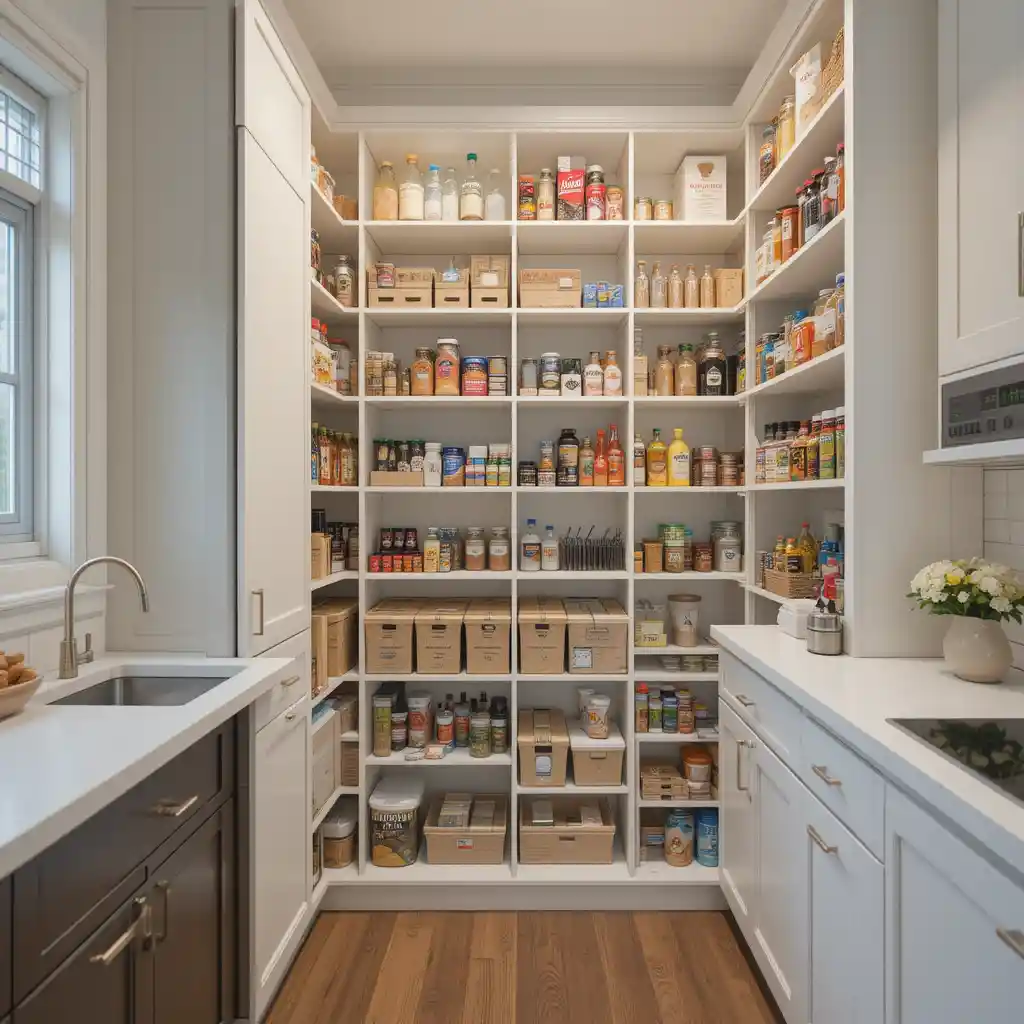 Floor-to-Ceiling Cabinet Pantry