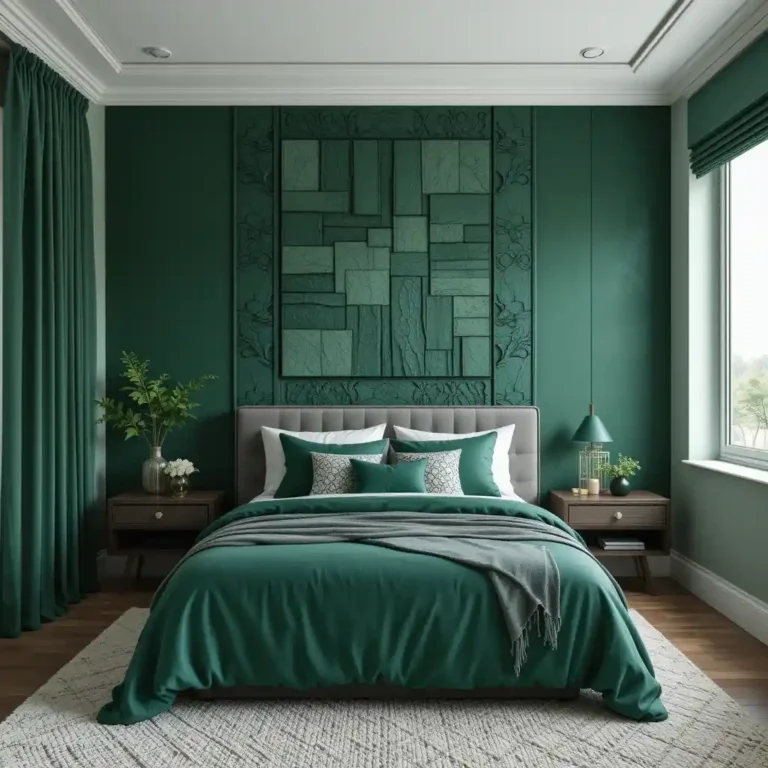 40 Forest Green Bedroom Ideas