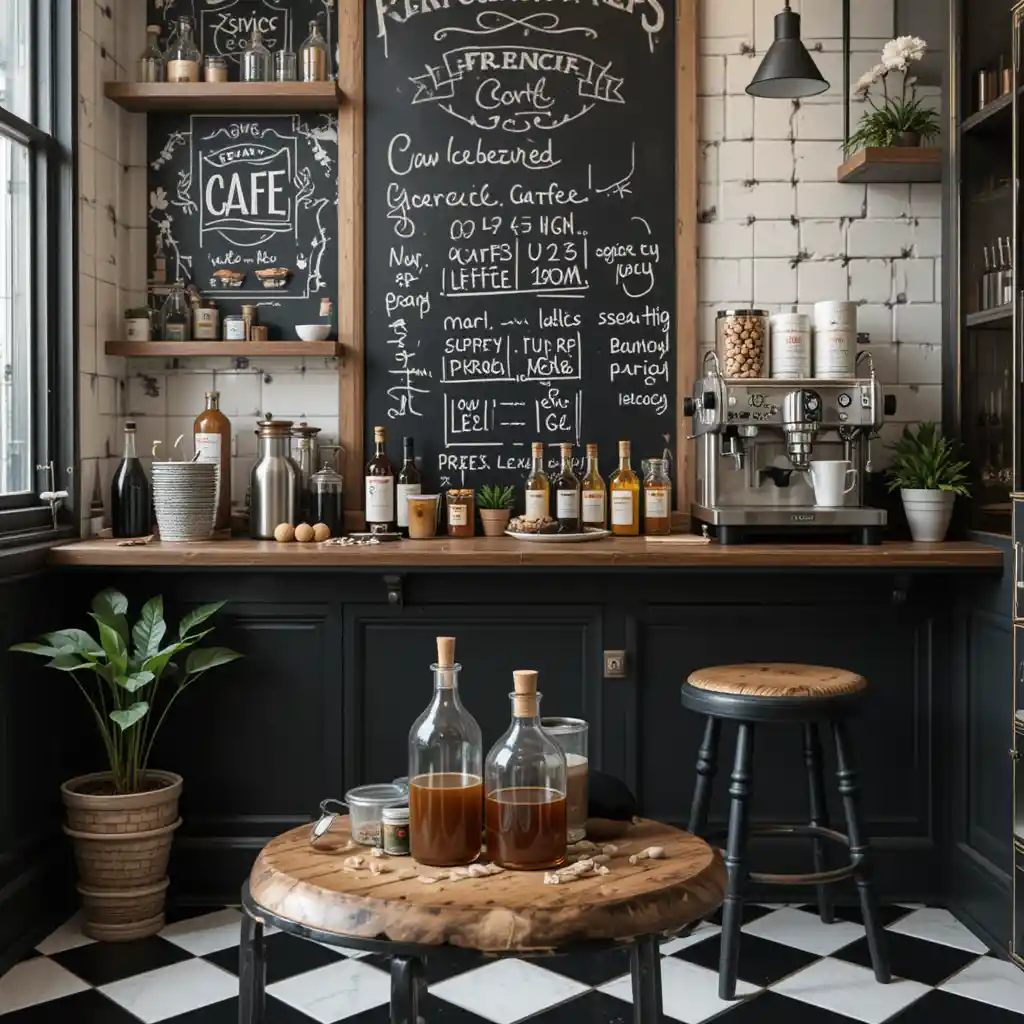 French Café-Inspired Setup