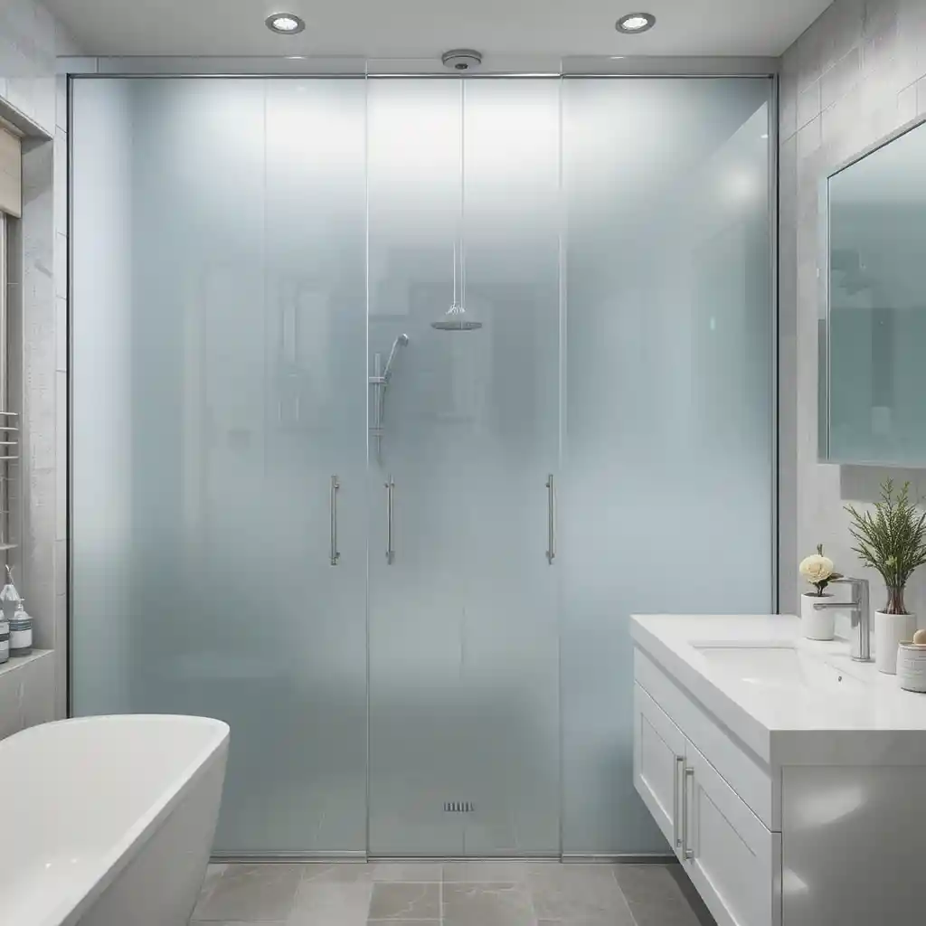 Frosted Glass Panels