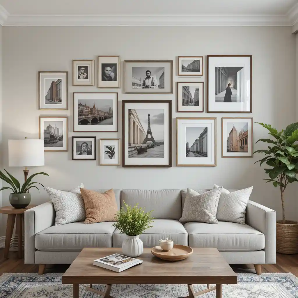 Gallery Wall with Personal Touch