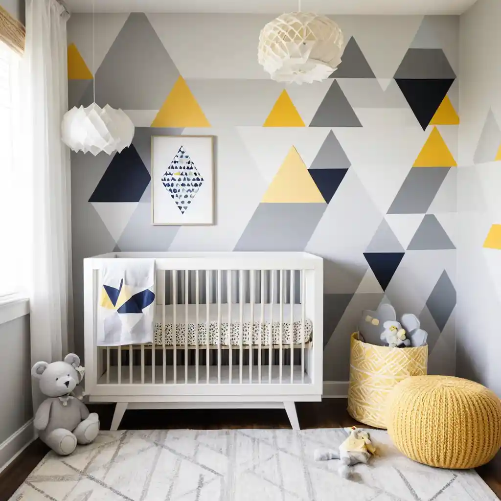 Geometric Nursery Design