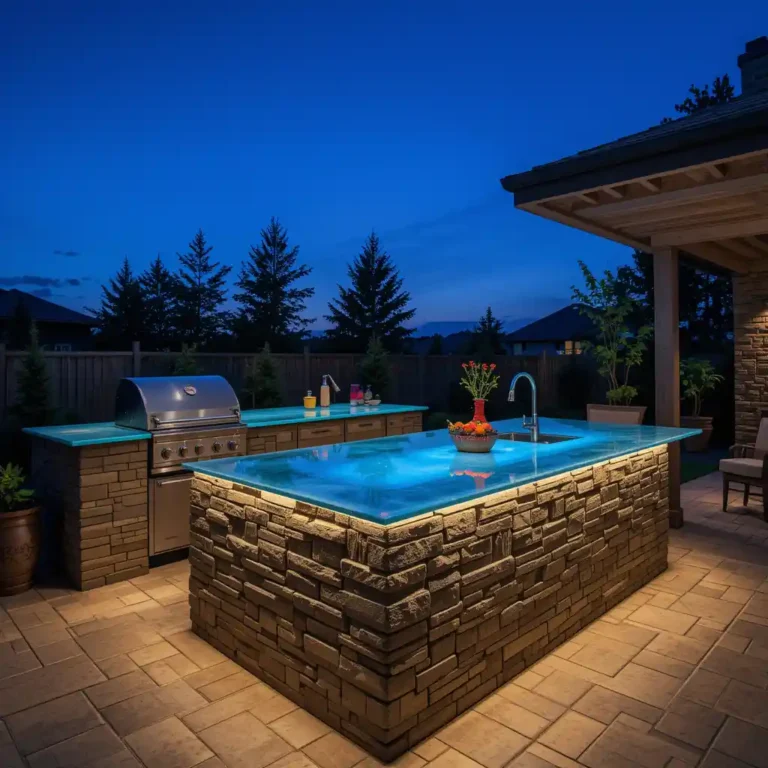 25 Jaw-Dropping Outdoor Kitchen Countertop Ideas