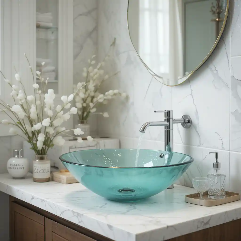Glass Vessel Sink
