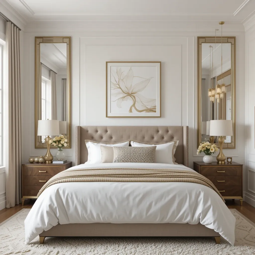 Gold Accents in Modern Decor