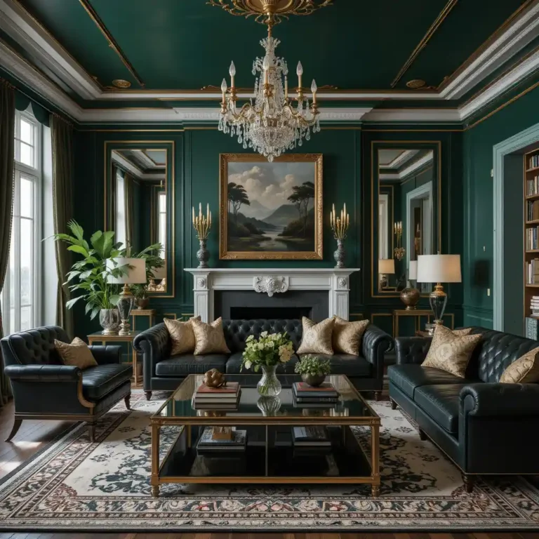 34 Chic Black Leather Couch Living Room Ideas