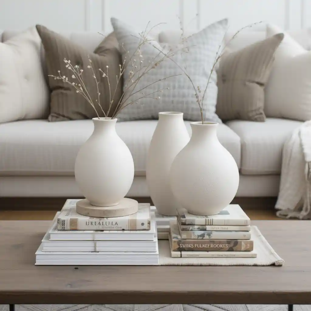 Layered Minimalist Coffee Table