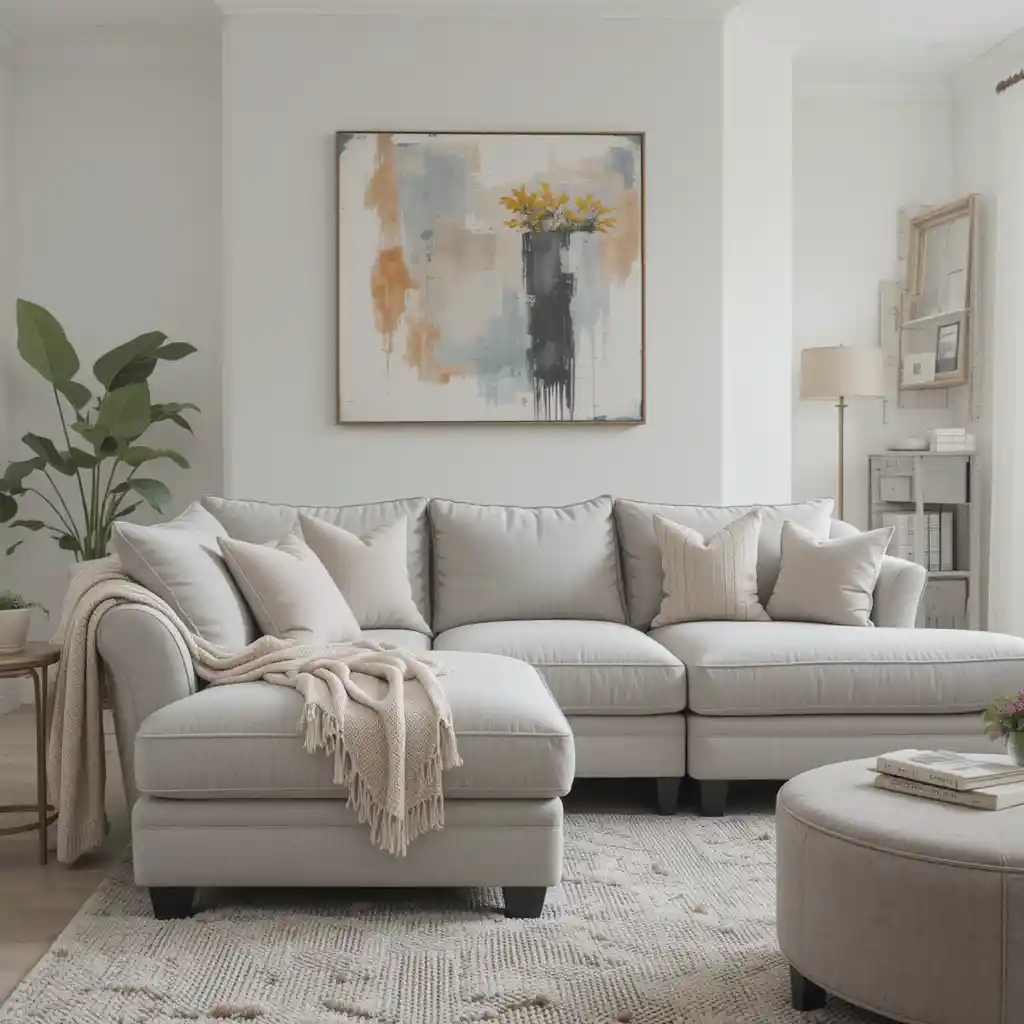 Light Grey Sectional