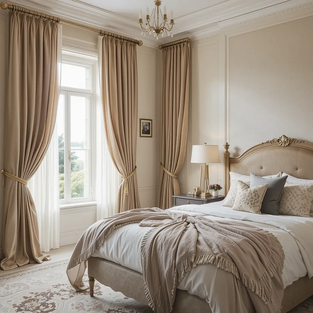 Luxurious Silk Curtains