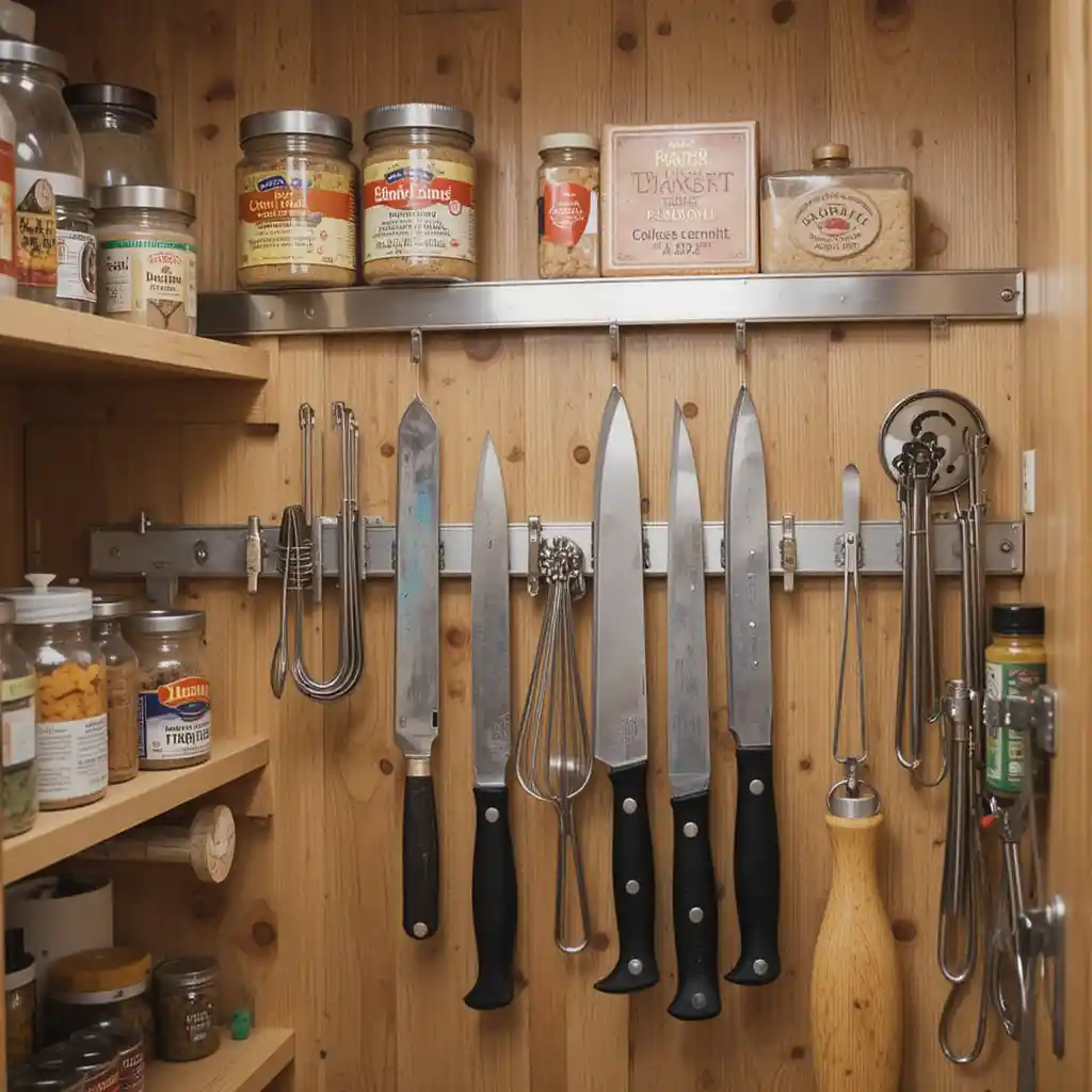 Magnetic Strips for Metal Storage