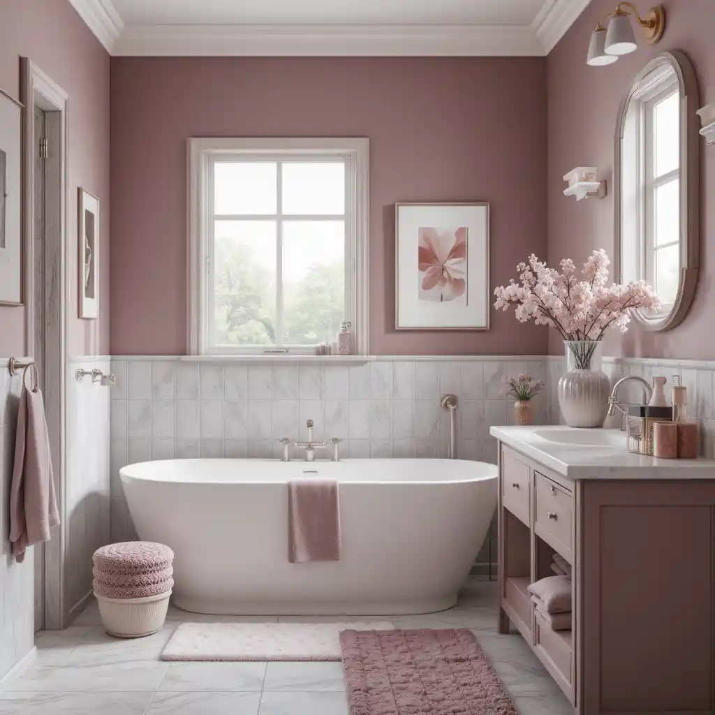 Mauve Accent Pieces