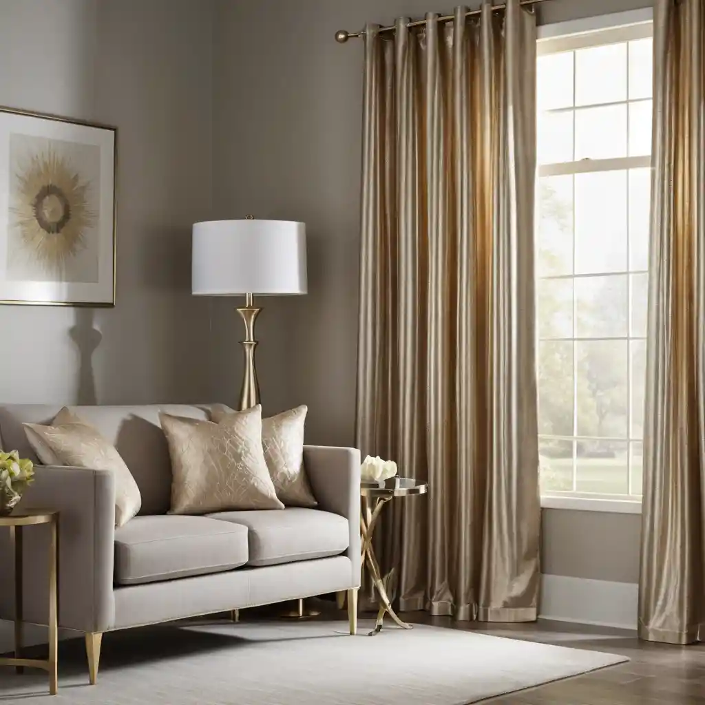 Metallic Sheen Elegance