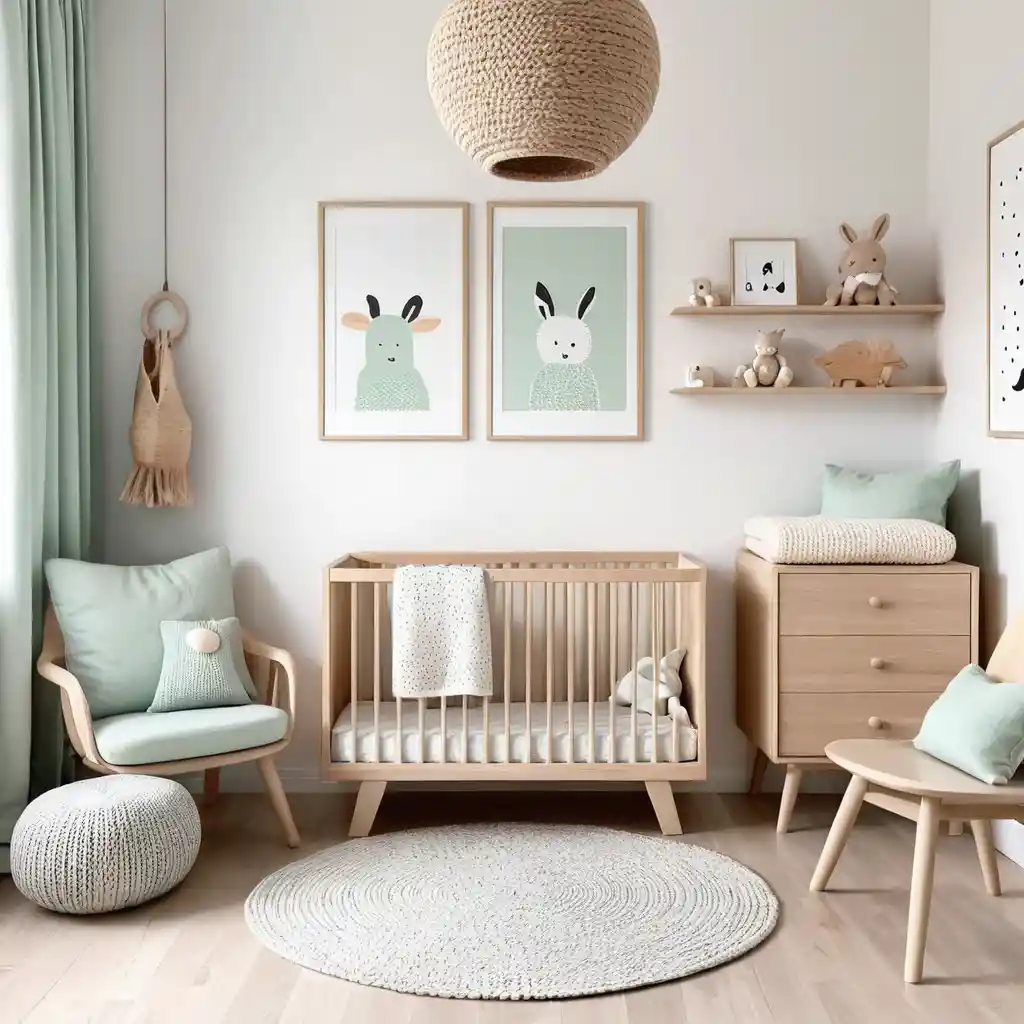 Minimalist Baby Room Design