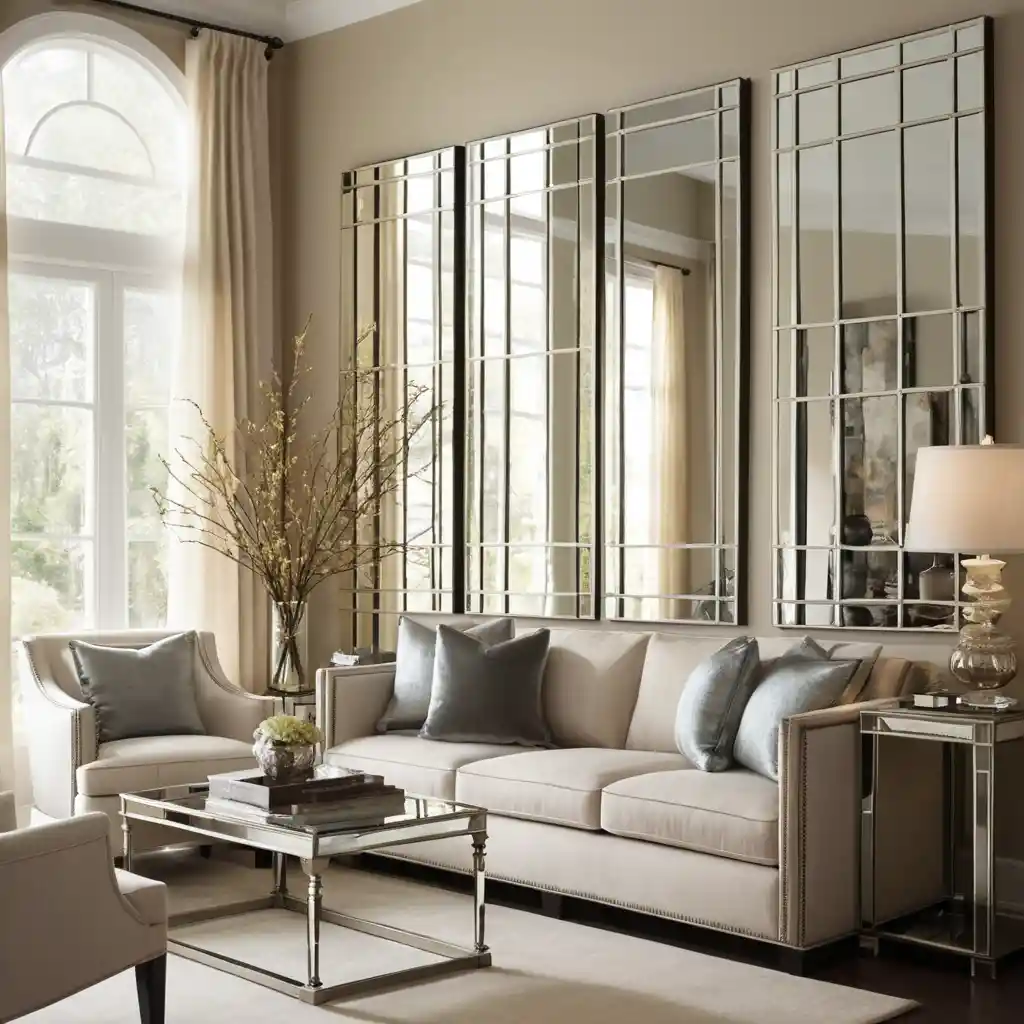 Mirrored Side Panels for a Luxe Look