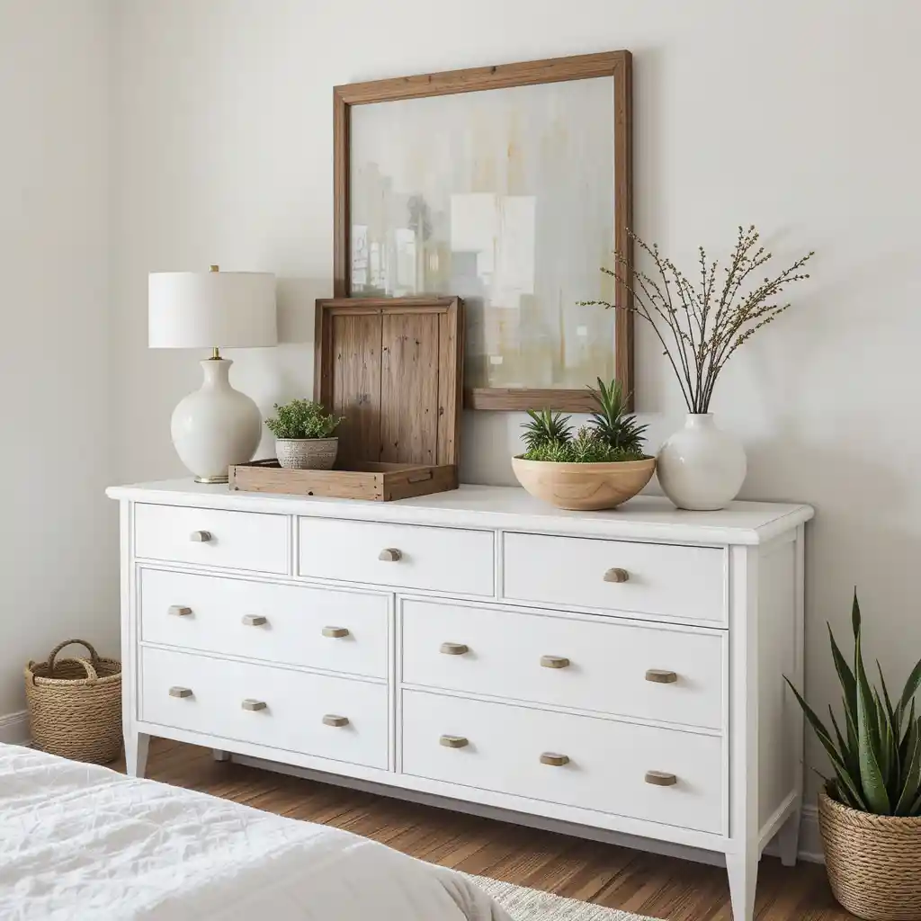 Modern Farmhouse with Wooden Touches