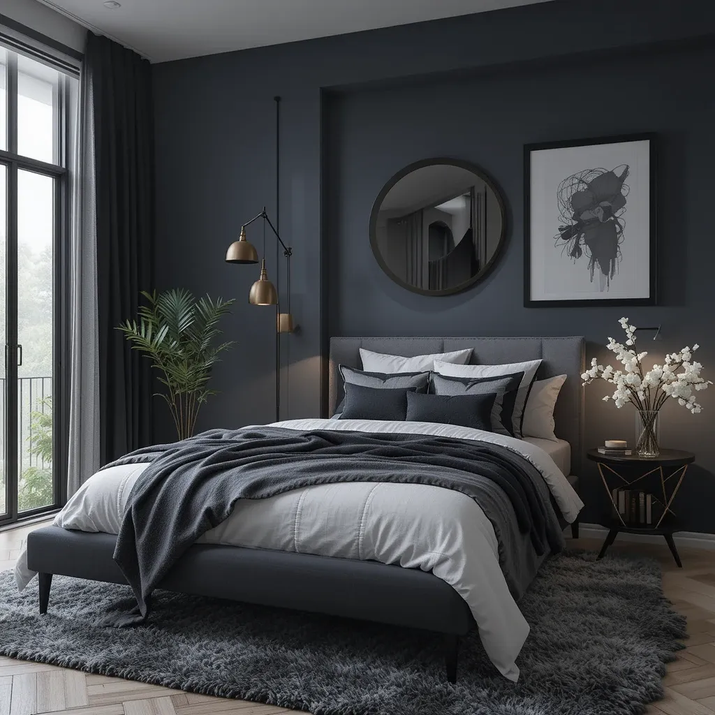 Modern Monochrome with Dark Tones