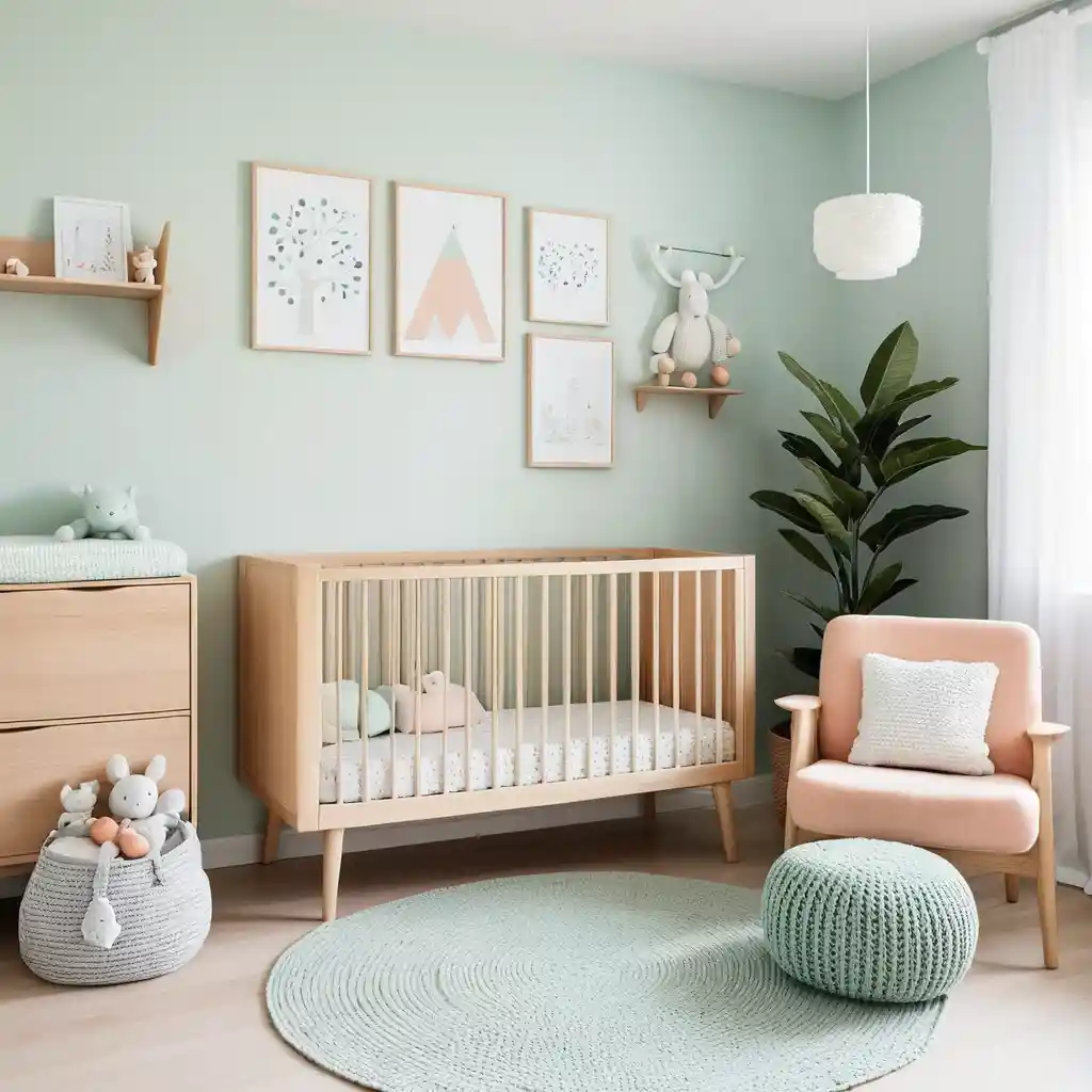 Modern Scandinavian Nursery