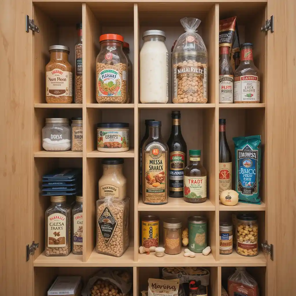 Multi-Compartment Pantry Cabinet