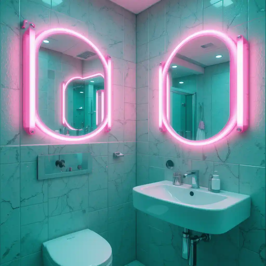 Neon Pink Lighting