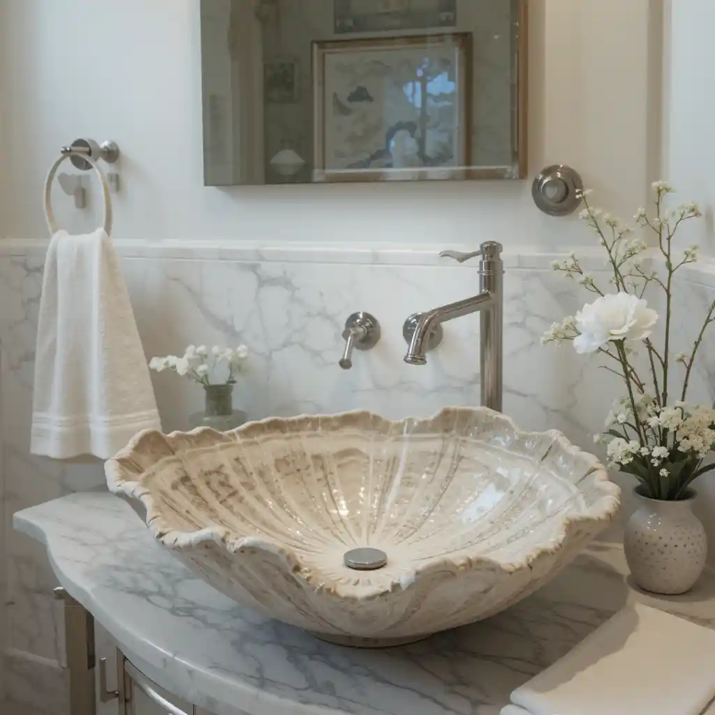 Oyster Shell Sink