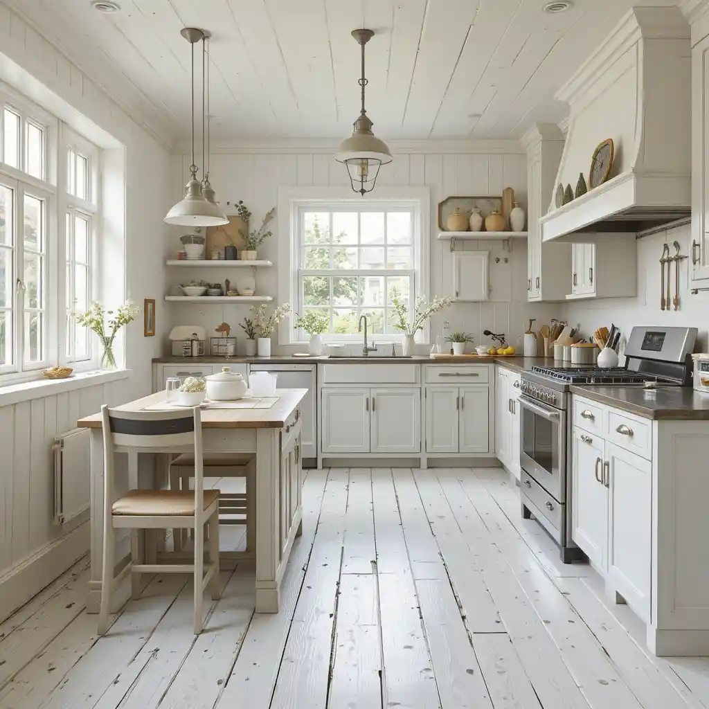 Painted Wooden Floors