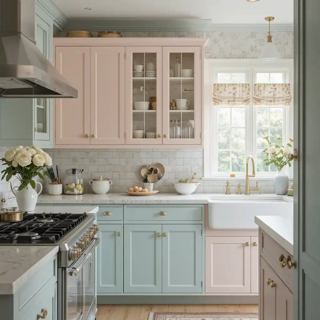 Pastel Cabinets