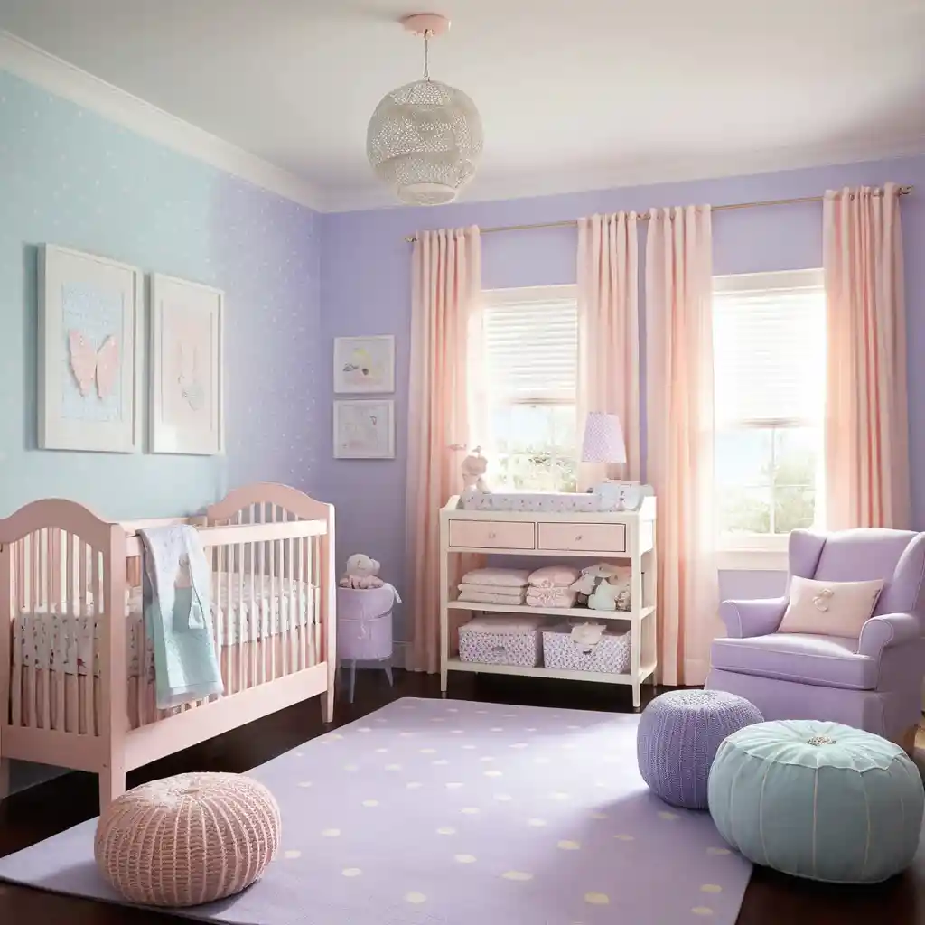 Pastel Dream Baby Room
