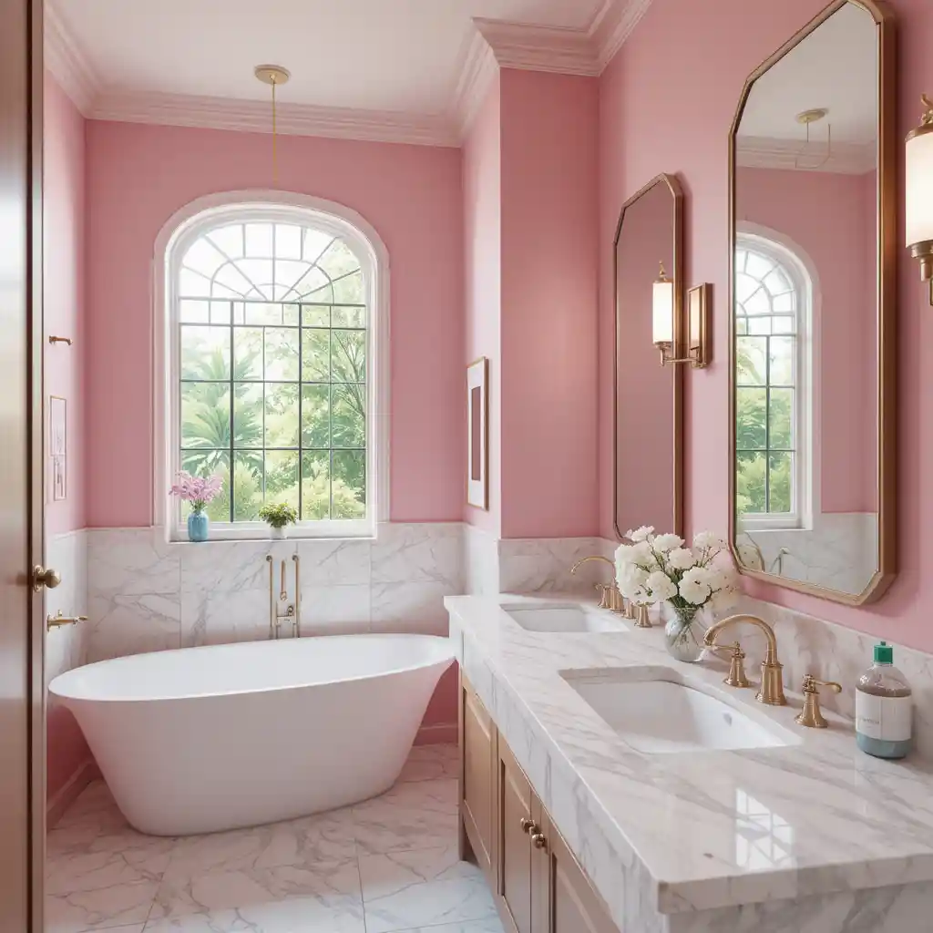 Pink and Marble Combo
