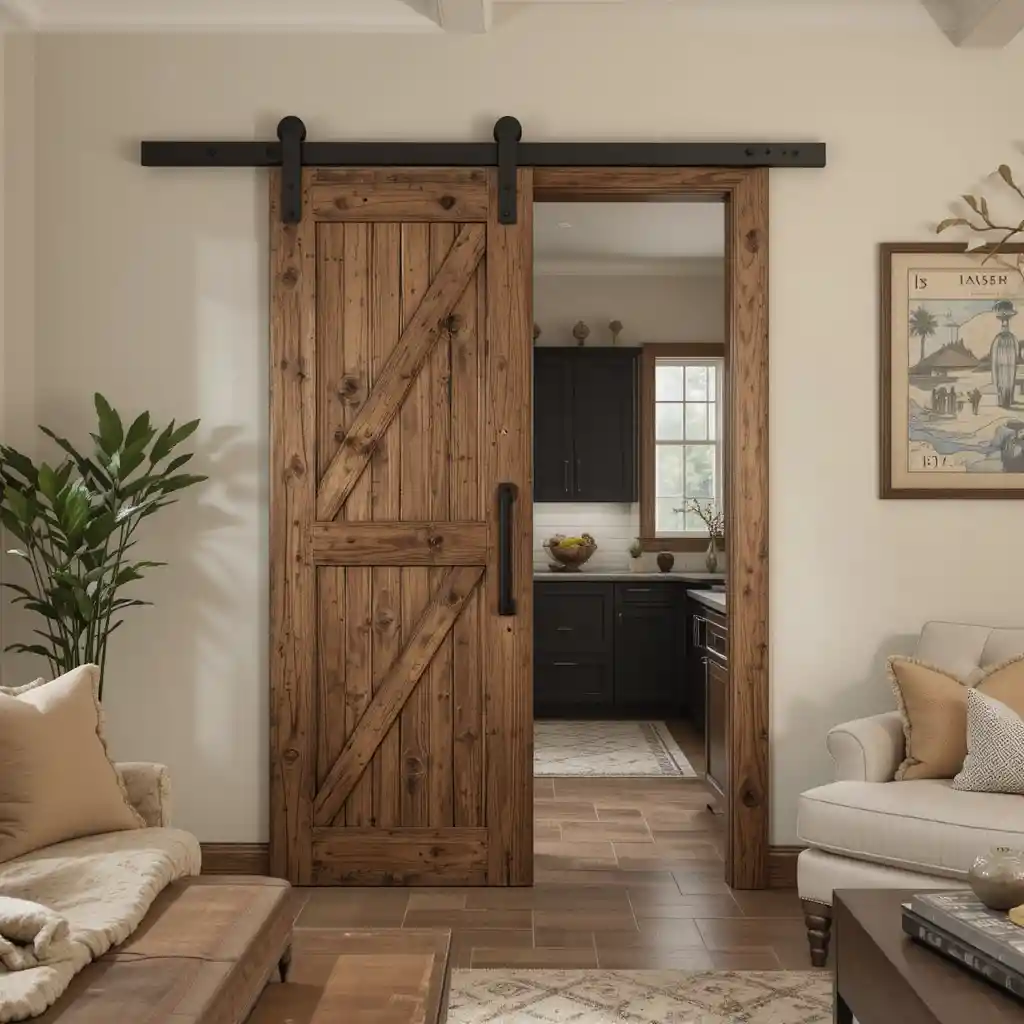 Rustic Sliding Barn Door