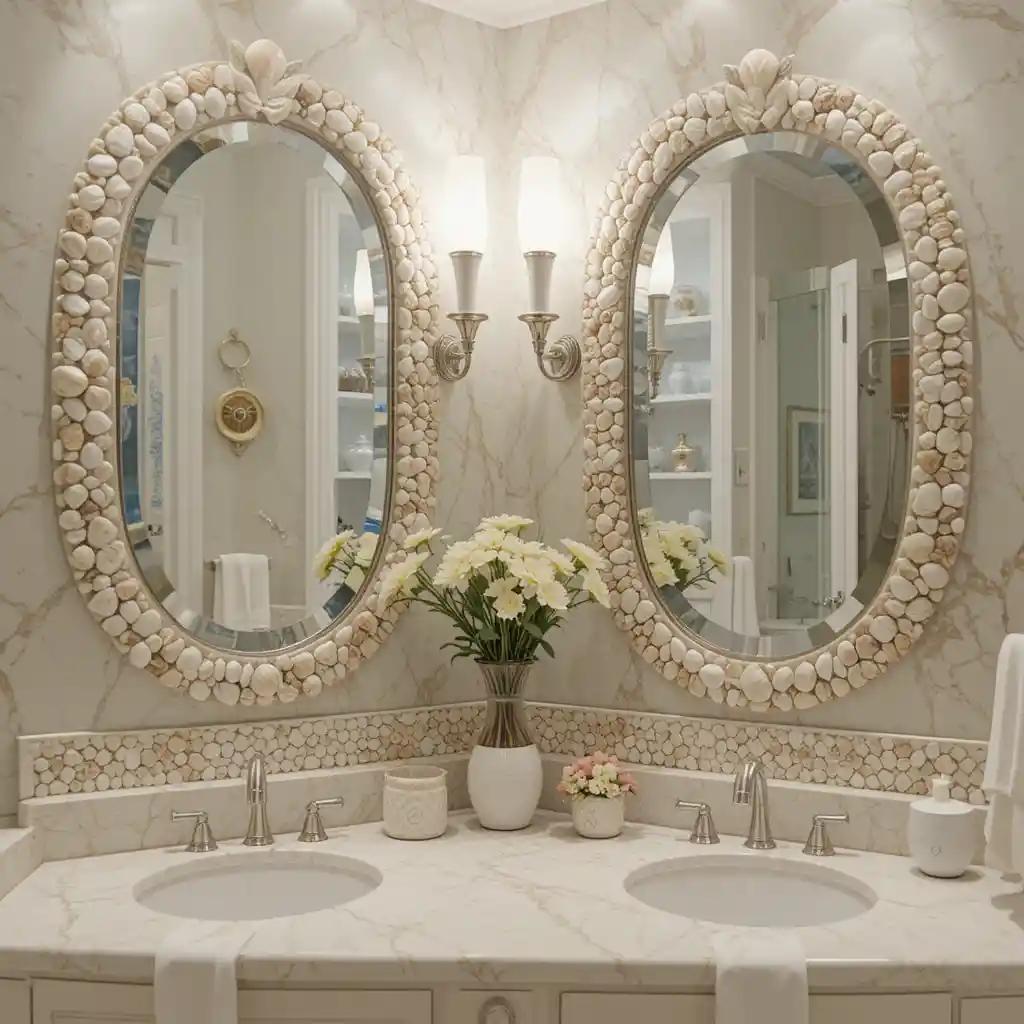 Shell Mosaic Border
