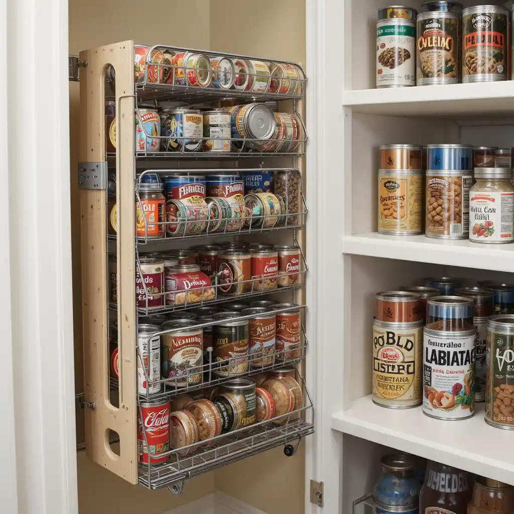 Slide-Out Can Organizer for Compact Storage