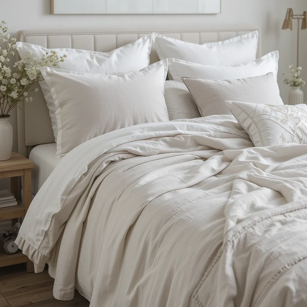 Soft, Cozy Linen Bedding