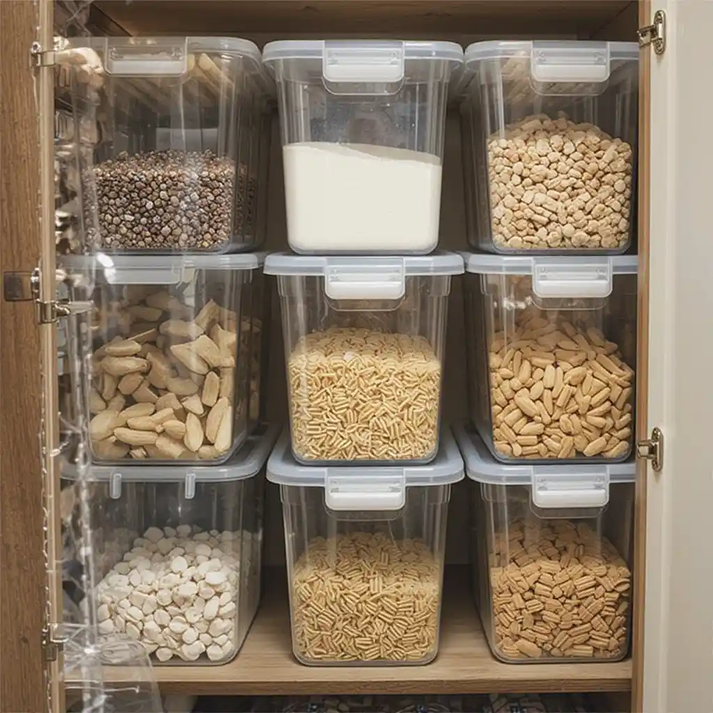 Stackable Storage Bins for Vertical Space