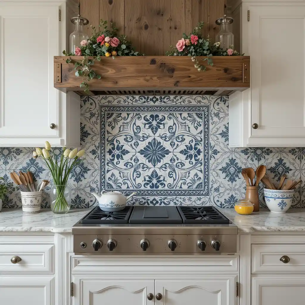 Statement Backsplash Tiles