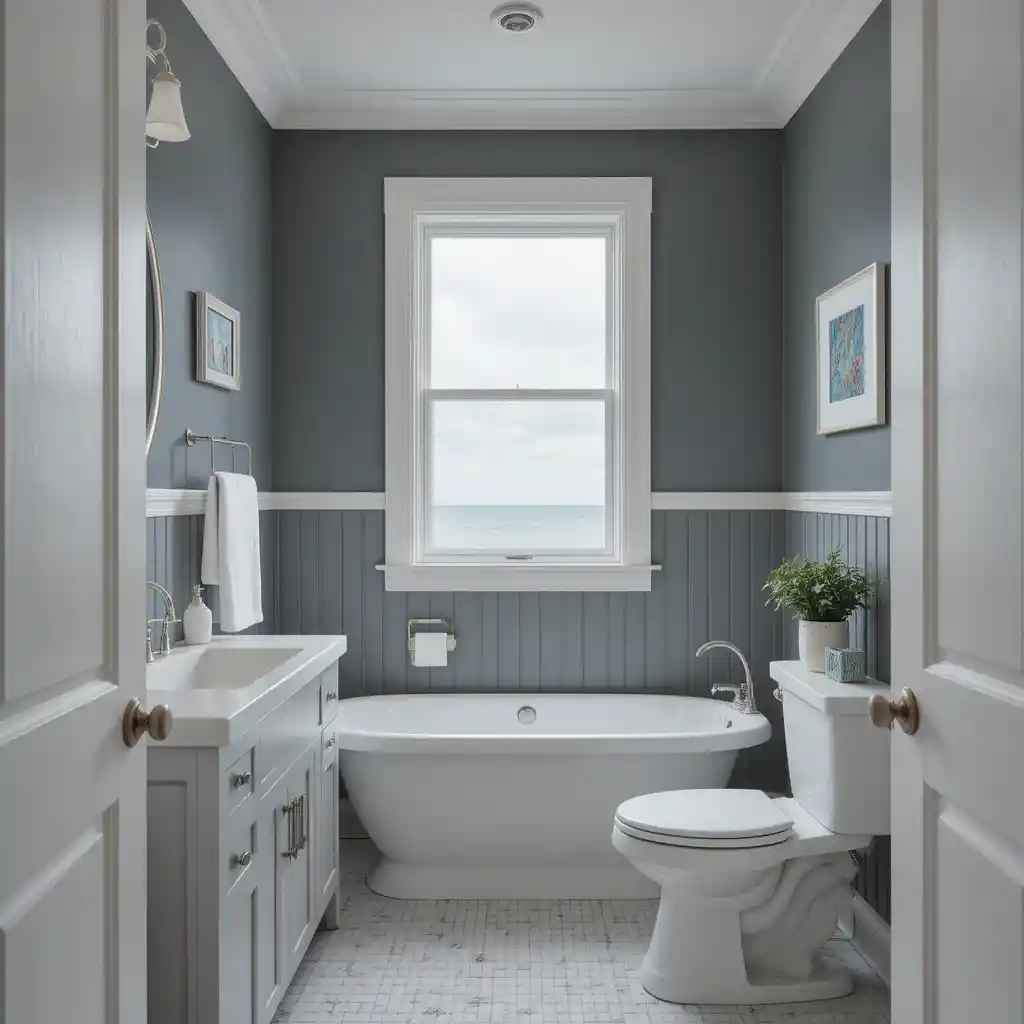 Stormy Gray Walls