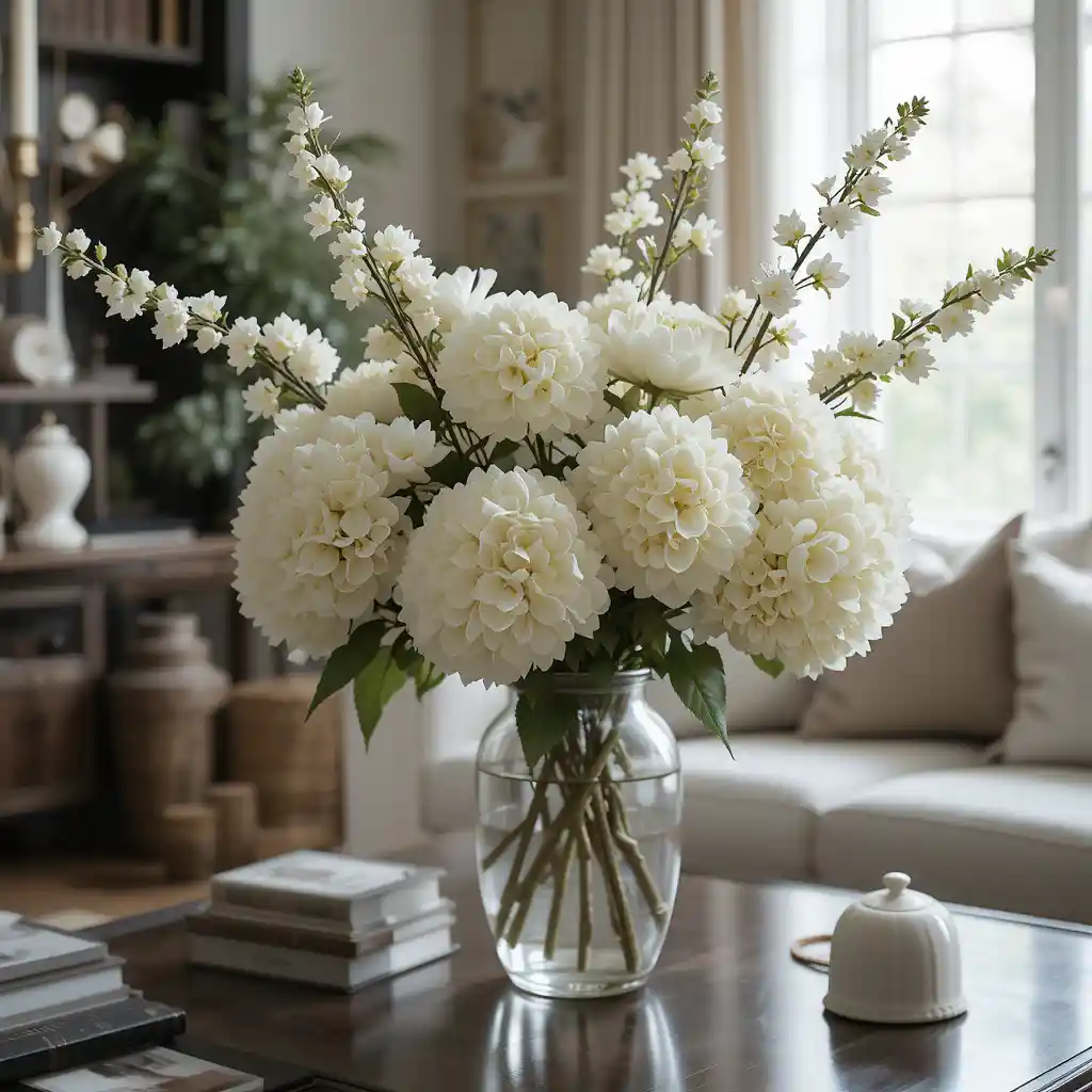 Subdued Floral Arrangements