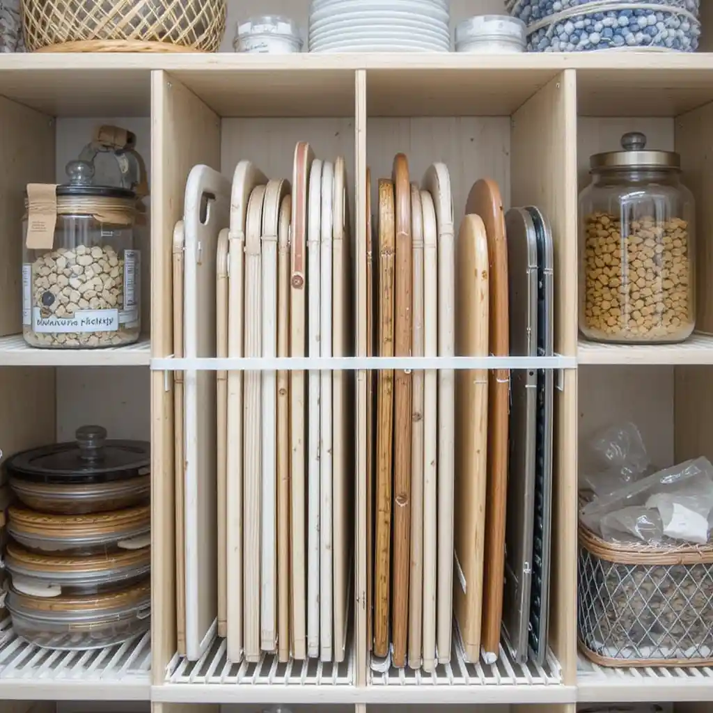 Tension Rods for Divider Sections