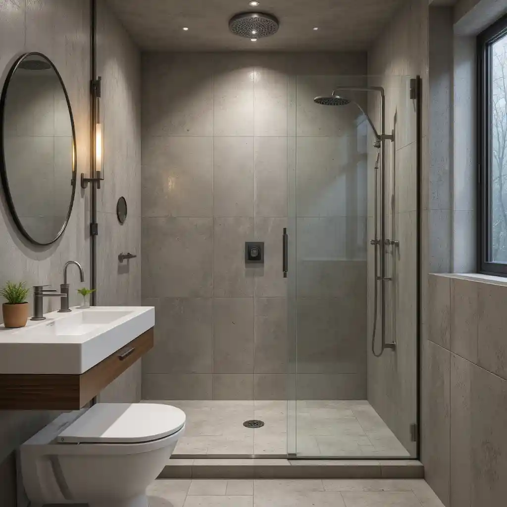 Textured Concrete Walls