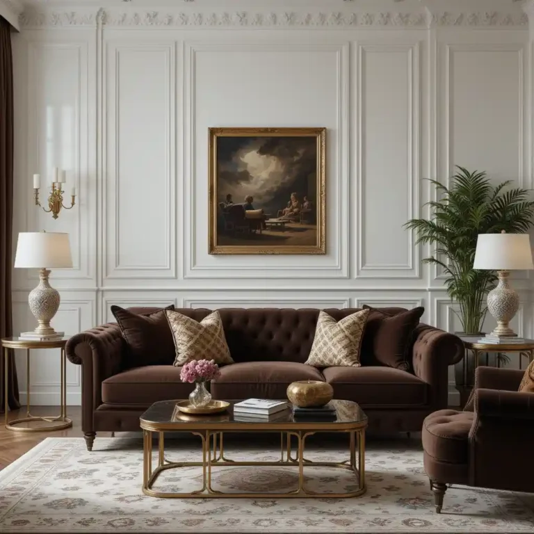 27 brown and white living room ideas