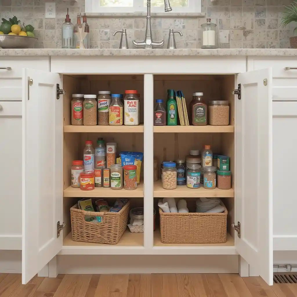 Under-Sink Pantry Extension