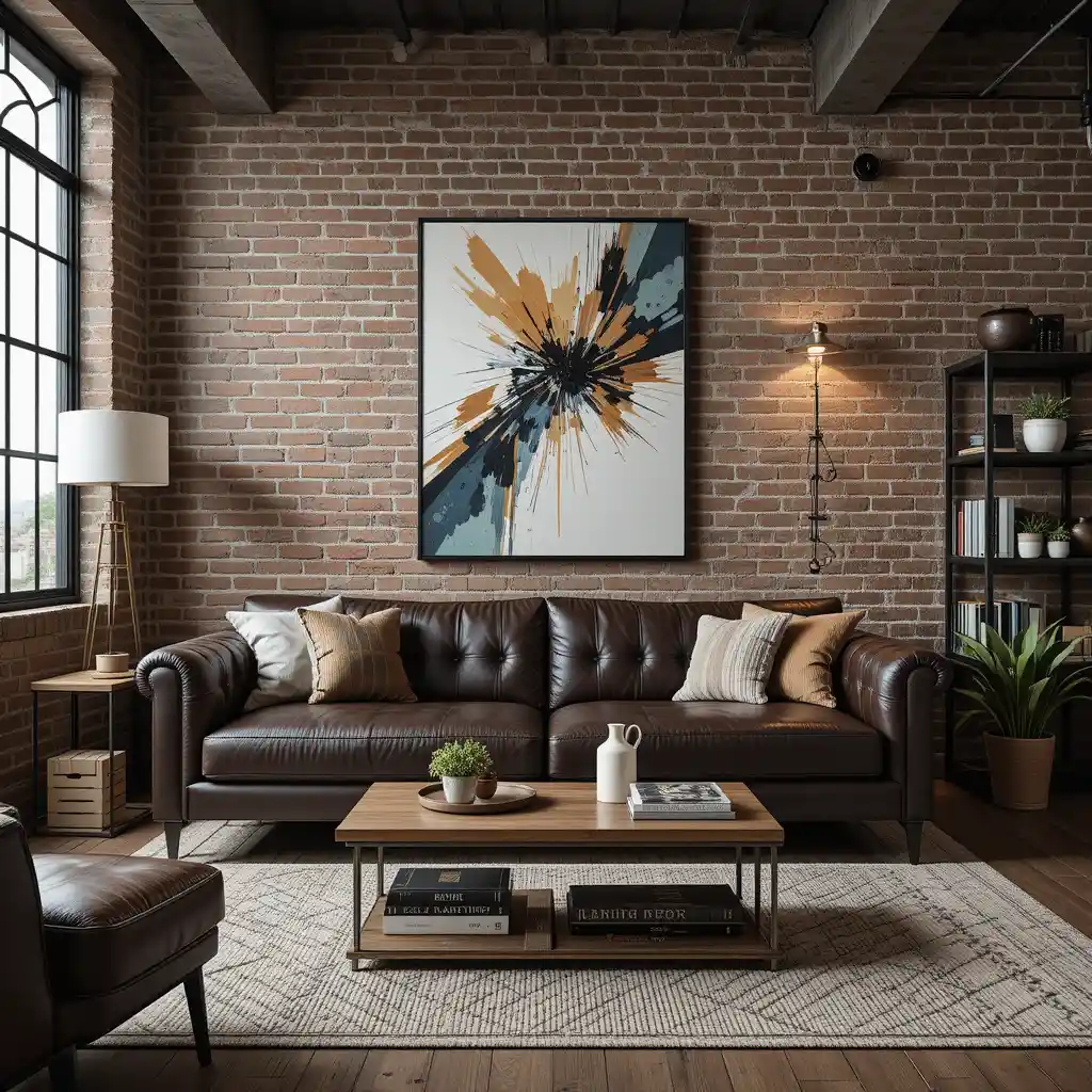 Urban Loft Style with Exposed Brick